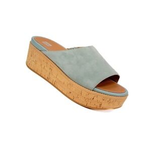 Fitflop Eloise Suede Platform Sandals Women's Size 10-Coastal, Casual Chic